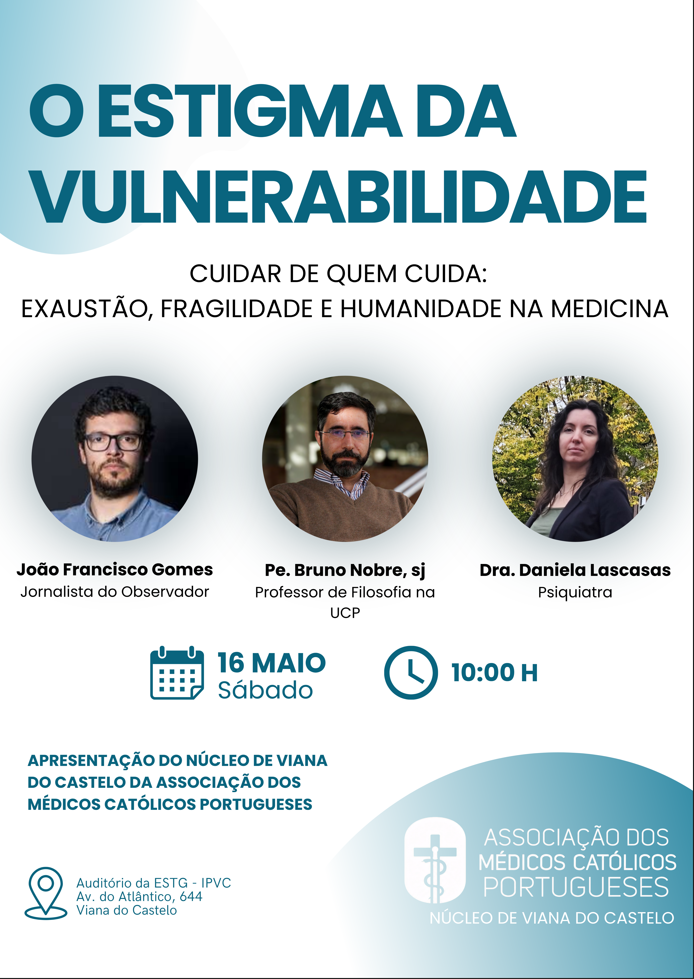16 de maio: Núcleo Diocesano de Viana do Castelo apresenta-se com reflexão sobre a vulnerabilidade 